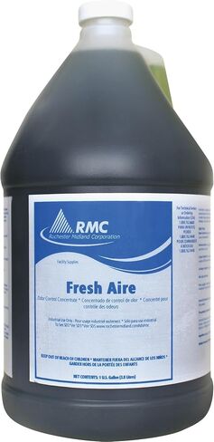 مزيل العرق المركز من RMC Fresh Aire، مزيل الروائح الكريهة السطحية ومعادل الرائحة، رائحة النعناع، ​​1 جالون in Kuwait