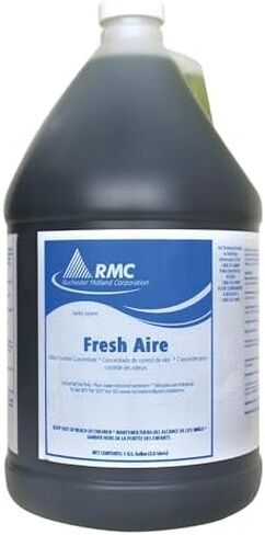 مزيل العرق المركز من RMC Fresh Aire، مزيل الروائح الكريهة السطحية ومعادل الرائحة، رائحة النعناع، ​​1 جالون in Kuwait