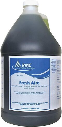 مزيل العرق المركز من RMC Fresh Aire، مزيل الروائح الكريهة السطحية ومعادل الرائحة، رائحة النعناع، ​​1 جالون in Kuwait