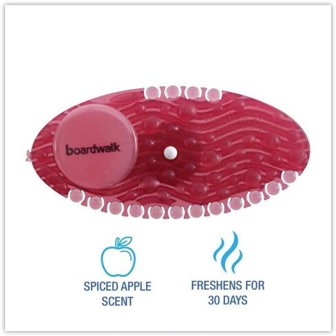 Boardwalk CURVESAP Curve Air Freshener, Spiced Apple, Red, 10/Box in Kuwait