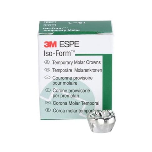 3M ESPE 3M-P10 Polycarbonate Crown, Upper Right Central (Pack of 5) in Kuwait