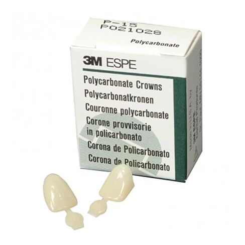 3M ESPE 3M-P10 Polycarbonate Crown, Upper Right Central (Pack of 5) in Kuwait
