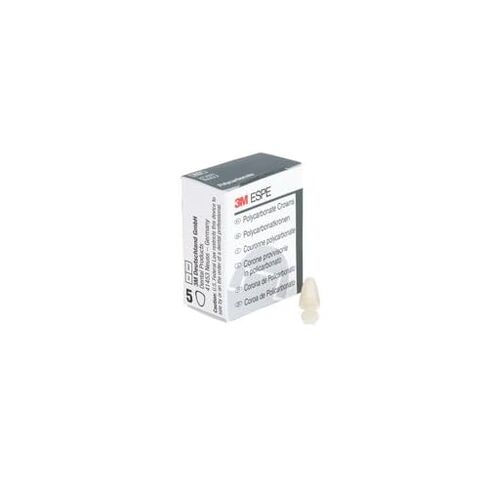 3M ESPE 3M-P54 Polycarbonate Crown, Second Bicuspid (Pack of 5) in Kuwait