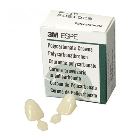 3M ESPE 3M-P12 Polycarbonate Crown, Upper Right Central (Pack of 5) in Kuwait