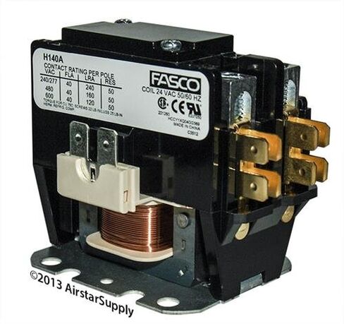 Fasco 40 Amp 1 Pole 24v Coil Fasco Replacement Contactor H140A in Kuwait