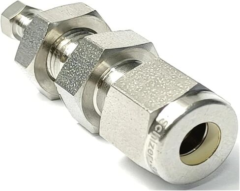 1/16 "إلى 3 مللي متر 6 مللي متر 1/8" 1/4" أنبوب OD ضغط الاتحاد SUS316L تركيب أنابيب الفولاذ المقاوم للصدأ موصل المقرنة (3 مللي متر) in Kuwait