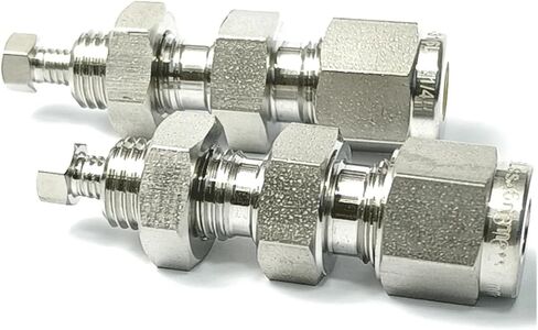 1/16 "إلى 3 مللي متر 6 مللي متر 1/8" 1/4" أنبوب OD ضغط الاتحاد SUS316L تركيب أنابيب الفولاذ المقاوم للصدأ موصل المقرنة (3 مللي متر) in Kuwait
