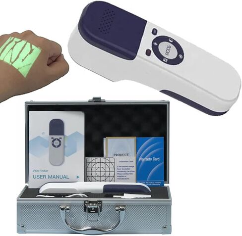 Professional Infrared Vein Finder,Handheld Vein Illuminator Devicew/7 Colors,Puncture Imaging Vessel Finder,Vein Illumination Detector for Doctor Nurse Clinics Homes Use in Kuwait