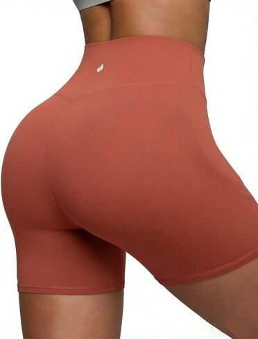 BRXL Biker Shorts Women with Pockets 4.5" Tummy Control Gym Spandex Shorts in Kuwait