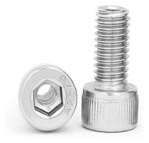 2Pcs M4 M5 M6 Stainless Steel Hexagon Socket Lamps Through Hole Screw Hex Hollow Screws 6mm-30mm Length - (Size: M6x20x3mm(Hole) 2Pcs) SCRW-194326 Kolloee in Kuwait