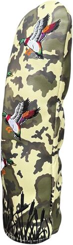 غطاء رأس Duck Hunter 2.0 Fairway Wood، غطاء نادي الجولف من جلد البولي يوريثان الفاخر مع صيد البط، غطاء رأس جولف متين مقاوم للطقس للرجال والنساء، غطاء رأس السائق in Saudi Arabia