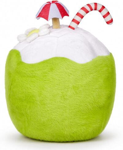 Big Teeth Funny Plush Tropical Coconut Drink Driver Headcover, Golf Head Covers for Woods and Driver, 19th Hole Driver Head Covers for Golf Clubs in Saudi Arabia