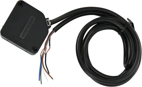 Photoelectric Sensor Switch, AC 24-240V BEN5M-MFR Photoelectric Beam Sensor with 5 Meter 197" Detection Distance, for Light Door Industrial Factory Garage Applicable to All Objects in Kuwait