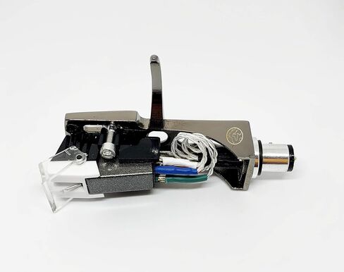 Cartridge and Stylus, needle and Titanium Headshell with mounting bolts for YAMAHA YP211, YP400, YP450, YP700, YP800, YPB2, YPB4, YPD6, YPD71, YPD8, P500, P05, P06, P07, P17, P20, P751, P850, PF1000 in Kuwait