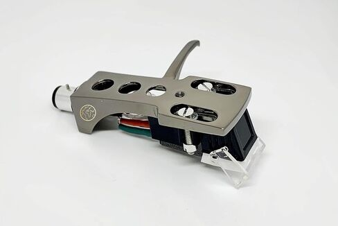 Cartridge and Stylus, needle and Titanium Headshell with mounting bolts for YAMAHA YP211, YP400, YP450, YP700, YP800, YPB2, YPB4, YPD6, YPD71, YPD8, P500, P05, P06, P07, P17, P20, P751, P850, PF1000 in Kuwait