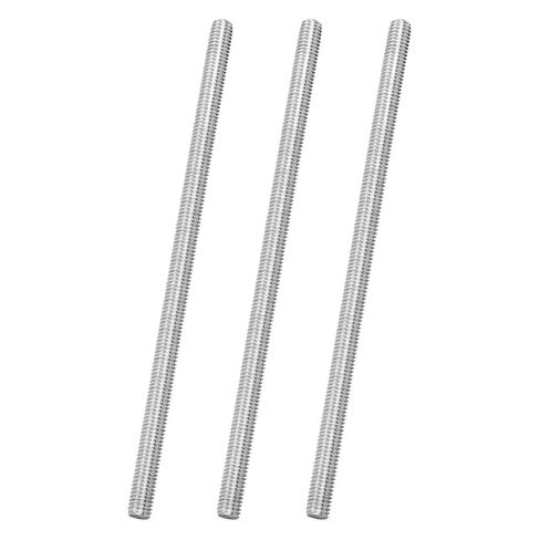 MECCANIXITY 4Pack M8x100mm قضيب ملولب بالكامل، 316 الفولاذ المقاوم للصدأ اليد اليمنى جميع مسامير اللولب لتثبيت الأثاث، درجة 1.25 مم in Kuwait