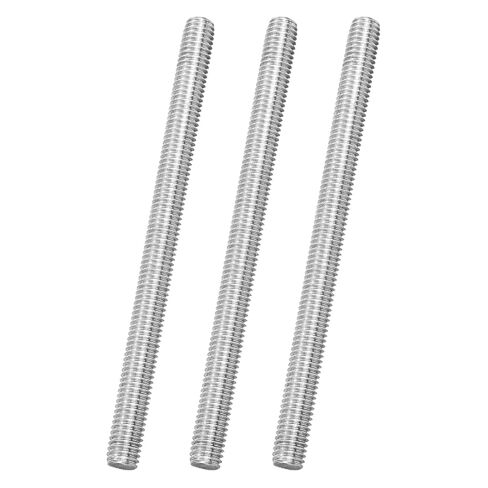 MECCANIXITY 4Pack M8x100mm قضيب ملولب بالكامل، 316 الفولاذ المقاوم للصدأ اليد اليمنى جميع مسامير اللولب لتثبيت الأثاث، درجة 1.25 مم in Kuwait