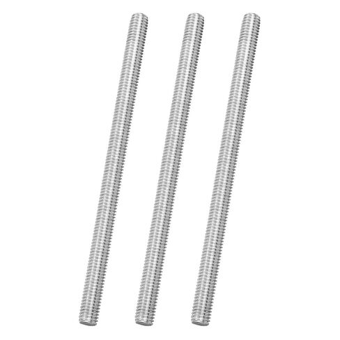 MECCANIXITY 4Pack M8x100mm قضيب ملولب بالكامل، 316 الفولاذ المقاوم للصدأ اليد اليمنى جميع مسامير اللولب لتثبيت الأثاث، درجة 1.25 مم in Kuwait