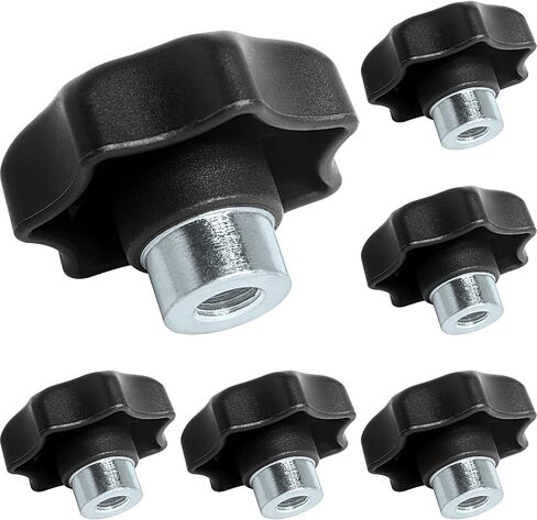 مقبض تثبيت L-Track عالي التحمل 3/8"-24UNF خيط لنظام المسار L، عبوة من 6 قطع in Kuwait