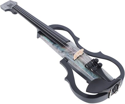 Professional Silent Electric Violin, Electric Violin 4/4 Size Sturdy for Practice (Type 1) in Kuwait