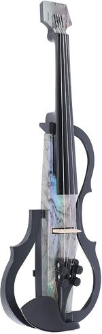 Professional Silent Electric Violin, Electric Violin 4/4 Size Sturdy for Practice (Type 1) in Kuwait