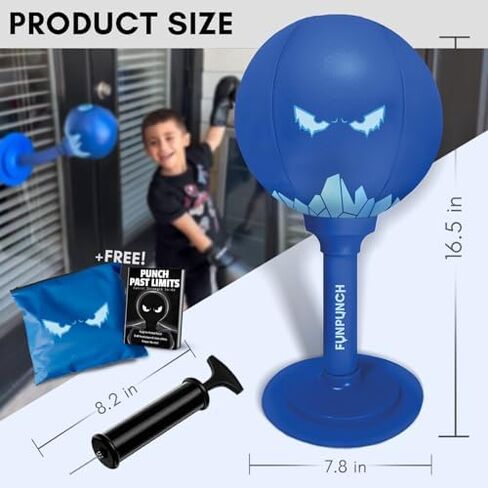 Bundle with Desk Punching Bag for Adults and Boxing Bag for Kids in Kuwait
