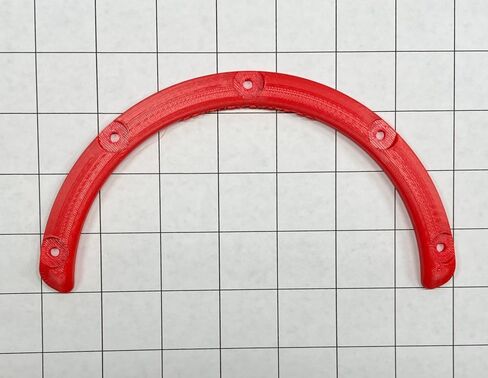 Century Jaw Bone 1980s Style Skateboard Guard, Nose Grab, Red in Kuwait