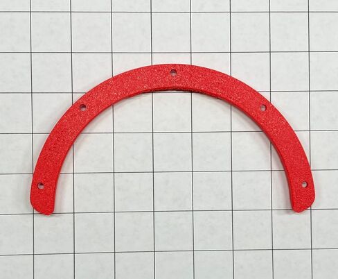 Century Jaw Bone 1980s Style Skateboard Guard, Nose Grab, Red in Kuwait