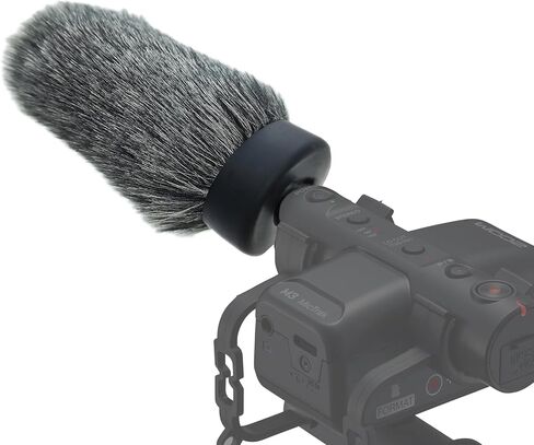 فروي الزجاج الأمامي الرياح متوافق مع Zoom M3 Deadcat ميكروفون | متوافق مع ميكروفون ZSG-1 in Kuwait
