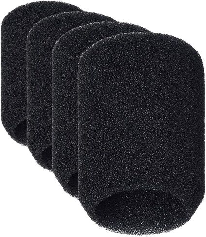 Shure A85WS Black Foam Windscreen for SM85, SM86, SM87A and BETA87A, and BETA87C (Pack of 4) in Kuwait