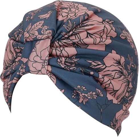 Chemo Turban for Women Men, Satin Lined Beanie Headwear Head Scarf Headwrap Cap for Cancer Patients in Saudi Arabia