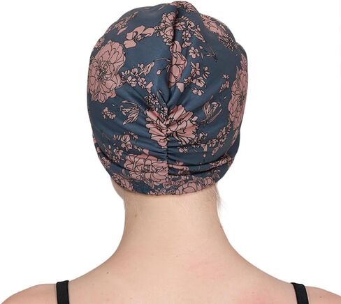 Chemo Turban for Women Men, Satin Lined Beanie Headwear Head Scarf Headwrap Cap for Cancer Patients in Saudi Arabia