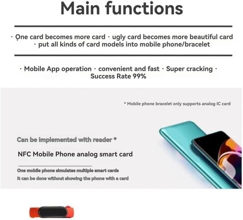 RFID Chameleon Smart Chip Reader 8 Slots 13.56MHZ/125KHZ ChameleonU Contactless Smartcard Emulator ISO14443 Key Detection EM125KHZ IC 13.56Mhz Badge Decode Compliant to NFC Tool for RFID Sys in Kuwait