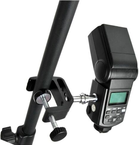 Hemobllo Adjustable Clarinet Rack Holder with Fixing Clamps for Clarinet Cork, Black Abs and Metal Desktop Storage Stand Suitable for Photography and Instrument Accessories in Kuwait