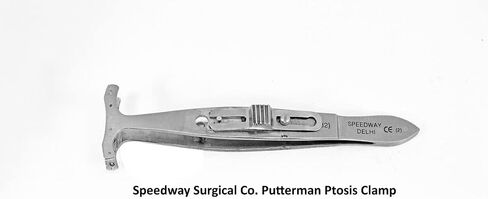 Putterman Ptosis Clamp I Stainless Steel I Approx 10 cm in Kuwait