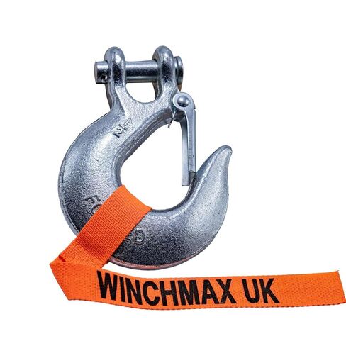 WINCHMAX 17,500lb Original Orange 12v Electric Winch, 20M (65ft) x 13mm Multi-Strand Synthetic Rope. Twin Wireless Remote Control. in Kuwait