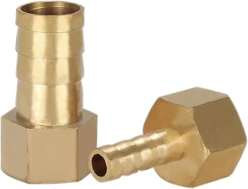 BT-PCF Pagoda Head خرطوم غاز سميك نحاسي كامل 4 نقاط محول لولبة داخلية أخضر 10 قطعة واحدة (BT-PCF8-03) in Saudi Arabia