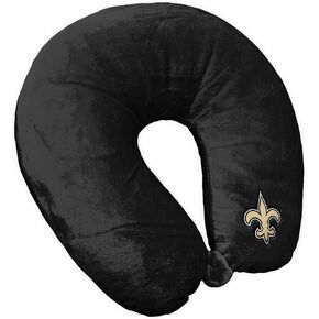 وسادة الرقبة Northwest NFL New Orleans Saints، مقاس 30.48 سم × 33.02 سم، أسود in Kuwait