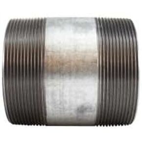 MIDLAND INDUSTRIES 56220 حلمة الأنابيب، 4 بوصة MPT × 4 بوصة MPT، 2-7/8 بوصة L، فولاذ، مجلفن، جدول SCH 40، 150 رطل in Kuwait