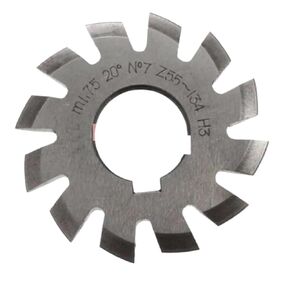 M0.5 M0.75 M1 M1.25 M2 M2.5 M3 M4-M10 Modulus PA20 Degrees NO.1-NO.8 HSS Gear Milling Cutter Gear Cutting Tools(M4.5) in Kuwait