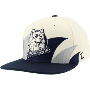 Zhats Standard NCAA مرخص رسميًا Hat Flat Snapback Z11 Retro Sharktooth ، لون الفريق ، حجم واحد in Kuwait