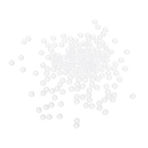 200 قطعة من فواصل باب الخزانة المرتفعة من uxcell، 1/8 بوصة (3 مم) مثبتات كرة السيليكون مصدات لتوزيع الضغط على باب الخزانة، أبيض in Kuwait