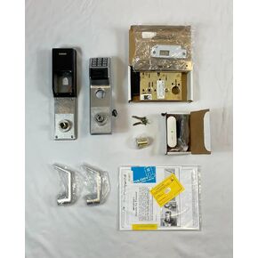 قفل إنذار من NAPCO PDL6600CRL/26D Trilogy Networx Mortise Prox PIN Lock، اليد اليسرى، الفصل الدراسي، رافعة مستقيمة، كروم ساتان in Kuwait