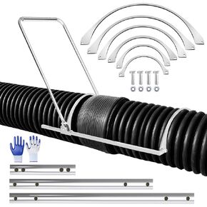 أداة شد الأنابيب HDPE 200-600 مم، أداة شد الأنابيب المموجة HDPE، مجموعة مشبك الإرساء اليدوية شديدة التحمل لبناء مجاري الصرف الصحي in Kuwait
