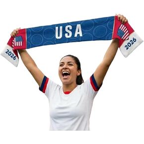 USA Soccer Fan Scarf, Team Spirit Supporter Accessory, Modern Design for Summer and Hot Weather.Advance Coolong Technology. The Cooling Scarf..! in Kuwait