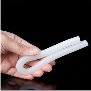Rubber sheets, High-Density Rubber Rods,White Solid Silicone Cord Gasket Trim Seal Strips, for Home Improvement High Temperature Resistant Round O-Bar Strip 5m(16mm) in Kuwait