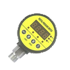 1pc 80mm S910 Digital Pressure Controller Electronic Pressure Gauge Switch Water or air Manometer(0-0.6Mpa) in Saudi Arabia