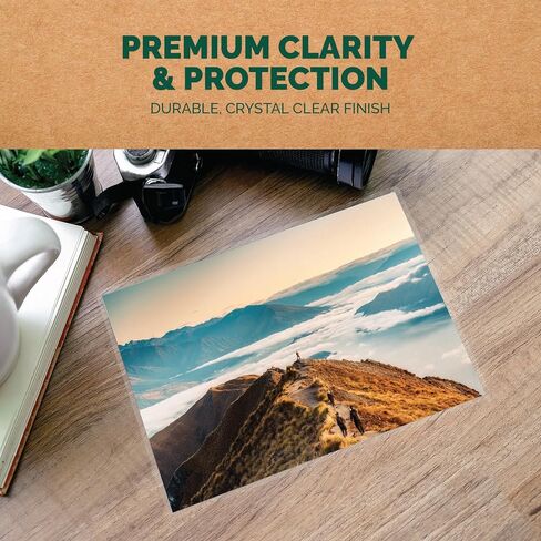 Thermal Recycled Content Laminating Sheets, Letter Size Pouches, 9 x 11.5, 200 Pack, Clear, for Use on 3mil Setting (100145864) in Kuwait