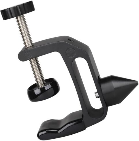 SEWACC Clarinet Desktop Storage Rack Black Abs and Metal Cone-shaped Bracket for Clarinet Cork Trimming and Support, Fits Variety of Desktops, for Photography and Music Instrument in Kuwait