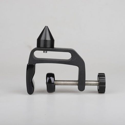SEWACC Clarinet Desktop Storage Rack Black Abs and Metal Cone-shaped Bracket for Clarinet Cork Trimming and Support, Fits Variety of Desktops, for Photography and Music Instrument in Kuwait